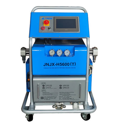 聚脲喷涂机厂家哪家好运输车喷涂聚脲(图1) H5600T-PLC聚脲喷涂机